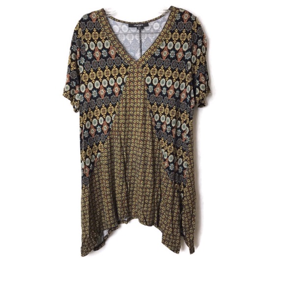 Chelsea Tops - ❤️SOLD❤️Chelsea Studio Short Sleeve Boho